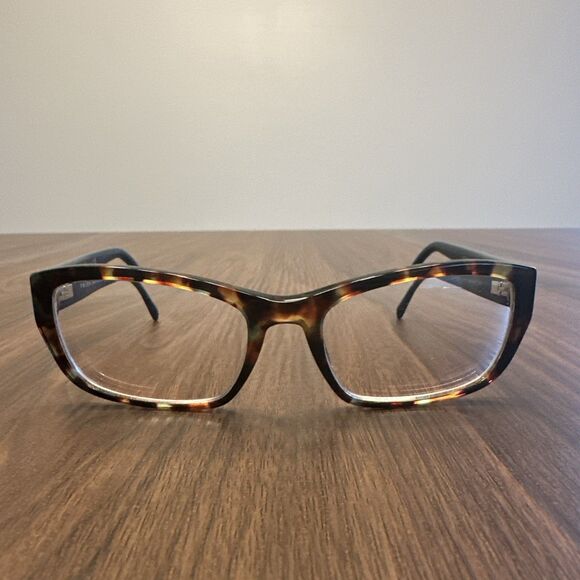 PRADA Eyeglass Frames VPR 180 NAG-101 Blue Brown Tortoise 54-18-135 Italy Made main image 8